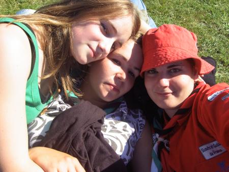 on est bien au soleil!